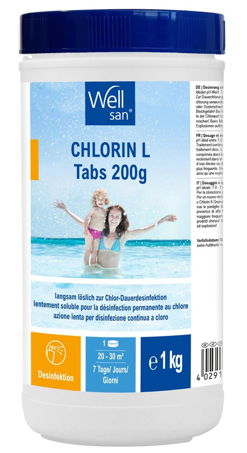 Wellsan Chlorin L Tabs 200g, 1 kg